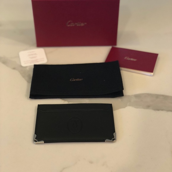 Cartier | Bags | Must De Cartier Small Leather Goods Card Holder Cartier | Bags | Must De Cartier Small Leather Goods Card Holder